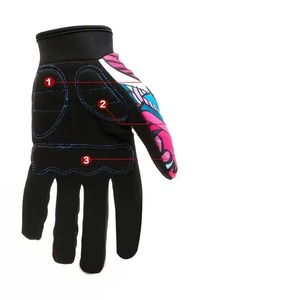 Gants de cyclisme unisexes de haute qualité, thermiques, coupe-vent, compatibles avec les écrans tactiles, pour les sports de plein air, utilisables en toutes saisons - Product Image 2