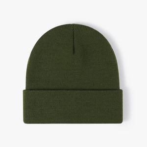 Gorro de Punto Clásico Personalizado con Puño, Gorro de Invierno de Poliéster Premium, OEM ODM, Marca Privada, Ajustable para Bebés - Product Image 2