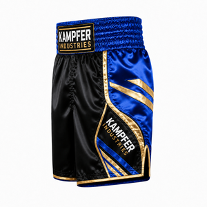 Shorts de boxe pour hommes, vêtements de combat professionnels avec tissu lisse, ceinture large et ajustement flexible pour l'entraînement au ring et en salle de sport - Product Image 6