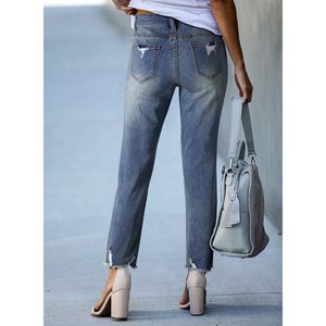 2025 Zimbaplatinum femmes jambe droite en détresse jean respirant véritable sarcelle évasé Denim pantalon taille 18 - Product Image 1
