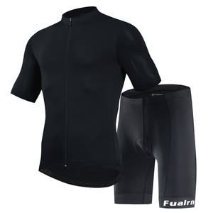 Ensemble de maillot de cyclisme personnalisé respirant de haute qualité pour hommes et femmes, équipe professionnelle, sublimation, spandex/polyester, manches courtes - Product Image 6