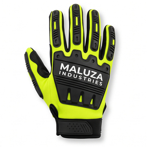 ถุงมือช่างแบบกำหนดเองของ MALUZA INDUSTRIES  ผ้าโพลีเอสเตอร์เสริมความแข็งแรงบริเวณข้อมือ ป้องกันแรงกระแทก กันลื่น รองรับหน้าจอสัมผัส ขนาด 10 นิ้ว สำหรับงานทั่วไป - Product Image 1