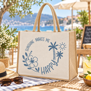 Bolsa de Algodón Laminado Promocional Tamaño A3 con Refuerzo de Yute - 46x36.5x20 cm, Logotipo Personalizado, Ecológica, Calidad de Exportación Directa de Fábrica - Product Image 5