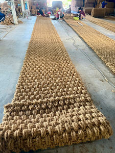 Rollo de alfombrilla de fibra de coco natural de 10m de longitud, 65kg, color marrón, respetuoso con el medio ambiente para pasarelas, tamaño 1,5*10m para el mercado coreano - Product Image 3