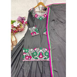 ชุดเสื้อและ lehenga ที่สวยงามของผู้หญิงพร้อม dupatta สำหรับงานปาร์ตี้ - Product Image 3