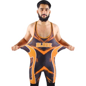 Singlet de Lucha Libre Personalizado y Económico, Ropa de Lucha Libre de Calidad de Marca, Singlets de Lucha Libre Sublimados Personalizados para Hombre, Poliéster y Spandex - Product Image 2