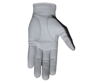 Gants de golf en cuir Cabretta souple de qualité supérieure, ajustement personnalisé, polyester antidérapant, couleur blanche, nouveau design, personnalisation de la marque - Product Image 5