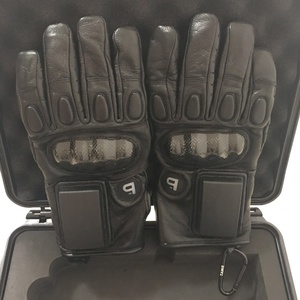 ถุงมือหนังป้องกันมือดูดซับแรงกระแทกทำงานหนักพร้อมถุงมือหนังฝ่ามือปลอดภัยจากปากีสถาน - Product Image 3