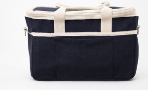 Green Cooler Bag Zipper Tote Pan Carrier with Side Pocket for Grocery Travel hot food hold thermal tote bag - Product Image 2