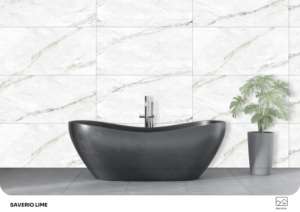 Azulejos de porcelana premium modernos con superficie adhesiva, tamaño 600x1200, azulejos grandes para pisos y paredes para proyectos de lujo. - Product Image 4