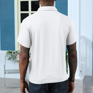 Camisetas Polo Modernas para Hombre, Diseño de Patrón Sólido, Estilo Único, Ropa de Verano de Alta Calidad para Exteriores y Uso Diario - Product Image 2
