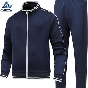 Hot Selling Fashionable Regular Fit Men Winter Hooded Casual Solid <b>Tracksuit</b> Training Wear Comfortable Lightweight 100% Cotton - Product Image 5