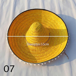 Decorative Mexican Hat Crafted With Iconic Design For Home Decoration And Event Theme Display - Product Image 1
