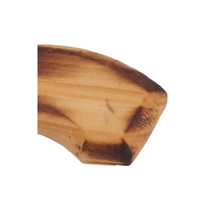 Cuchillo para Pizza Curvo Grande, Hoja de Acero Inoxidable, Mango de Madera Natural, Cabeza Afilada, Industrial, OEM, Personalizable para Uso en la Cocina - Product Image 6