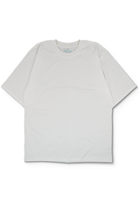เสื้อยืดลำลองสีพื้นสีพื้นทรงหลวมแฟชั่นในเมือง - Product Image 1