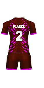 Conjunto de Camiseta de Voleibol Sublimada para Hombre YITE, Cuello Redondo, Manga Corta, Poliéster que Absorbe la Humedad, Ropa Deportiva para Todas las Temporadas - Product Image 4