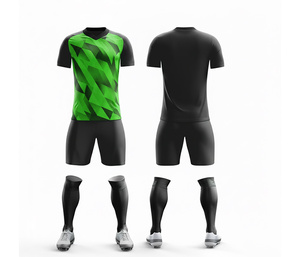 Team Wear Sublimated Soccer Jersey & Shorts | <b>Men</b> Women Youth Sizes | Lightweight Quick Dry Training Sportswear - Product Image 1