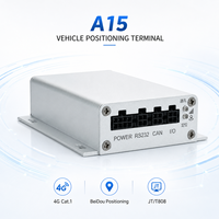 Traceur de véhicule A15 4G Cat.1 BeiDou avec récepteur multi-fréquences, indice de protection IP51, température de fonctionnement de -20 à 75°C pour la télémétrie de flotte