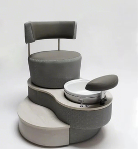 Diseño popular de gama alta Sofá alto Estilo Beige Nueva tendencia Sillas de pedicura para la venta - Product Image 2