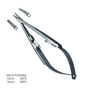 Micro Scissor with Gold and Black Handle Manual Surgical <b>Instrument</b> By Grip Surgical - Product Image 4