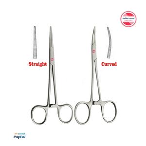 Pince anti-moustique hémostatique en acier inoxydable, base droite et incurvée de chirurgie, vente en gros - Product Image 1