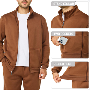 Smooth Soft Finish Winter Hooded <b>Sweat</b> Suit Unisex High Density Soft Texture Plain Minimalist Look Elegant Solid Cotton <b>Tops</b> - Product Image 6