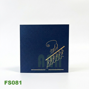 Cartes de vœux 3D personnalisées en papier, motif 'Ange, Croix, Amour, Chats, Escaliers, Amitié', faites à la main au Vietnam, en papier de haute qualité, Art populaire ANN - Product Image 4