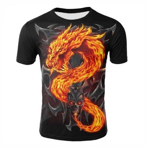 Camisetas Deportivas ELIXE para Hombre, Cuello Redondo, Transpirables, de Secado Rápido, Tejido de Poliéster/Algodón, Corte Regular, Casuales, Lisas, Digitales, al por Mayor - Product Image 3