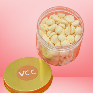Freeze Dried Non-GMO Probiotic Yogurt <b>Bites</b> Passion Fruit Flavor | Crispy Healthy Snack 10kg Jar OEM Supplier - Product Image 1
