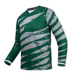 เสื้อเจอร์ซีย์มอเตอร์ไซค์วิบากแบบสั่งทำพิเศษสำหรับทีมกีฬาดาวน์ฮิลล์ ระบายอากาศได้ดี กันลม ไซส์ใหญ่ แขนยาว สำหรับฤดูร้อน - Product Image 4