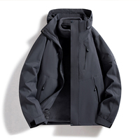 Ventes Flash : Doudoune d'hiver tendance pour homme, imperméable, coupe-vent, écologique, pour la randonnée en extérieur, col montant, logo avant, OEM