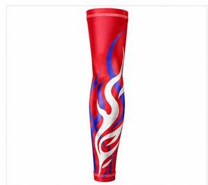 ปลอกแขนปั่นจักรยานลายพรางสีแดงน้ำเงินขาว  ผ้าโพลีเอสเตอร์/ไนลอน พิมพ์ลายซิลค์สกรีน ป้องกันรังสียูวี สำหรับผู้ใหญ่ทุกเพศ - Product Image 3