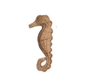 Décoration murale en rotin tressé pour chambre de bébé, motif crabe marin, sculpture animale en matériau végétal durable pour enfants - Product Image 4