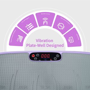 Máquina de Ejercicio para Todo el Cuerpo, Drenaje Linfático, 120 Niveles de Velocidad, Plataforma Vibratoria para Entrenamiento, Plataforma de Fitness - Product Image 5