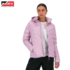 Chaqueta Acolchada Personalizada para Mujer, OEM ODM, Ropa de Calle de Invierno, Abrigo Acolchado de Alta Calidad, Fabricación al por Mayor - Product Image 6