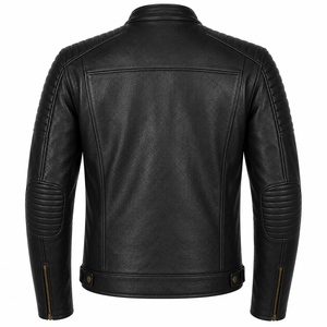 LAZIB SPORTS Unisex Winter Motorcycle Jacket Natural Cowhide Leather Breathable Quick Dry Ventilation Biker Touring Racing - Product Image 2