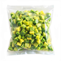 Premium IQF Diepvries Avocado Blokjes 15x15mm 100% Zuiver Vietnam Fabriekslevering voor Groothandels Voedselmarkten