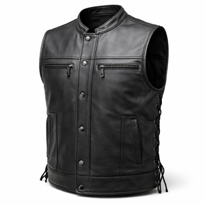 Chaqueta de Motocicleta de Cuero OEM para Hombre - Chaqueta de Moto de Invierno Transpirable y Ecológica con Logotipo Personalizado en la Parte Delantera - Pedidos al Por Mayor - Product Image 3