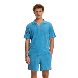 Ensemble T-shirt et short d'été pour homme, séchage rapide, streetwear respirant, couleurs et tailles personnalisables pour homme/femme/unisexe - Product Image 1