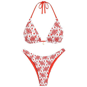 Conjunto de Bikini Sublimado para Mujer de Primera Calidad, Ligero, Totalmente Personalizado, Sin Costuras, Ecológico, Transpirable y Antiarrugas - Product Image 1