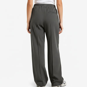 Pantalones de Invierno para Mujer, Hechos a Medida, 100% Algodón Felpa, 300GSM, Color Sólido, Corte Regular, Logotipo Personalizado, Estilo Hip Hop, Alta Calidad, Elásticos - Product Image 2