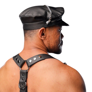 Gants de moto en cuir pour homme, avec manchette longue, protection en cuir véritable de qualité supérieure - Product Image 5