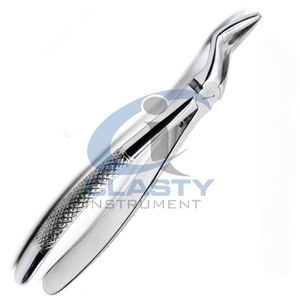 ชุดเครื่องมือถอนฟันแบบใช้มือ รุ่นใหม่ คลาส 1 ด้ามจับลายกันลื่น สีเงิน - Product Image 4