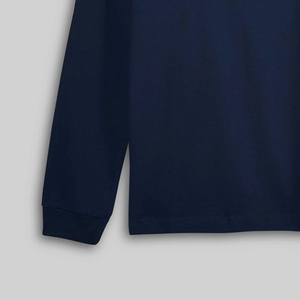 Collection de vêtements de vacances en tissu léger à séchage rapide pour hommes, t-shirt à manches longues avec col rond / Design élégant à prix d'usine - Product Image 3