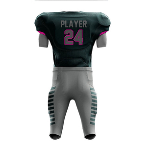 Uniforme de Fútbol Americano para Adultos, Diseño de Última Generación, Impreso, 100% Poliéster, Ligero, Colores Personalizados, Precio al por Mayor - Product Image 5