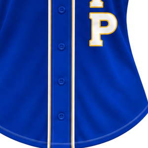 เสื้อเบสบอล SGRHO สำหรับผู้หญิง Sigma Gamma Rho เสื้อกีฬาปักลายแบบสั่งทำพิเศษสำหรับชมรมหญิงชาวกรีก เสื้อเชิ้ตติดกระดุมลำลอง ขายส่งเสื้อผ้า - Product Image 4