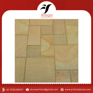 Pierre de grès beige Dholpur, toutes autres tailles disponibles, surface polie, pierre de grès pour projets hôteliers et de villas - Product Image 6