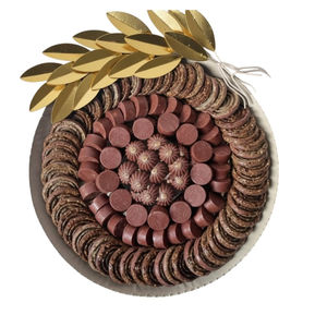 Bol à chocolat décoratif au design admirable, qualité supérieure, design gravé argenté, prix abordable - Product Image 6