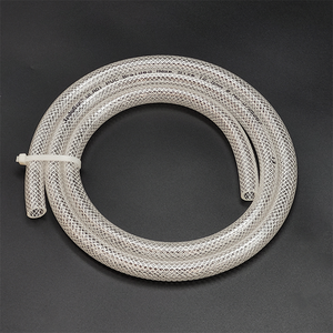 Manguera Trenzada de PVC Flexible Transparente de 12.5mm X 16mm, Tubo Reforzado de 12.5mm, 100m de Longitud, 5 Bares de Presión, Aplicaciones de Agua y Aire - Product Image 2