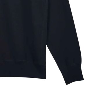 เสื้อสเวตเชิ้ตคอกลมคลาสสิกสำหรับผู้ชาย สีดำ ผ้าฝ้ายพรีเมียม แขนยาว สวมใส่สบาย เหมาะสำหรับทุกวัน สไตล์สตรีทแวร์ - Product Image 6